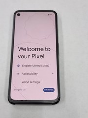 DEFECTIVE – Google Pixel 4a – 128GB – Black – Unlocked – G025J – 11704