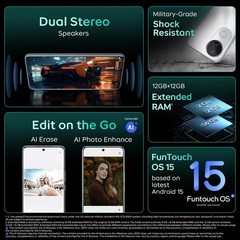 iQOO Z10R 5G (Blue, 12GB RAM, 256GB ) Dimensity 7400 Processor Global Version
