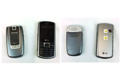 Alltel Slide Flip Phones Cell Phones Lot of Two #W3548