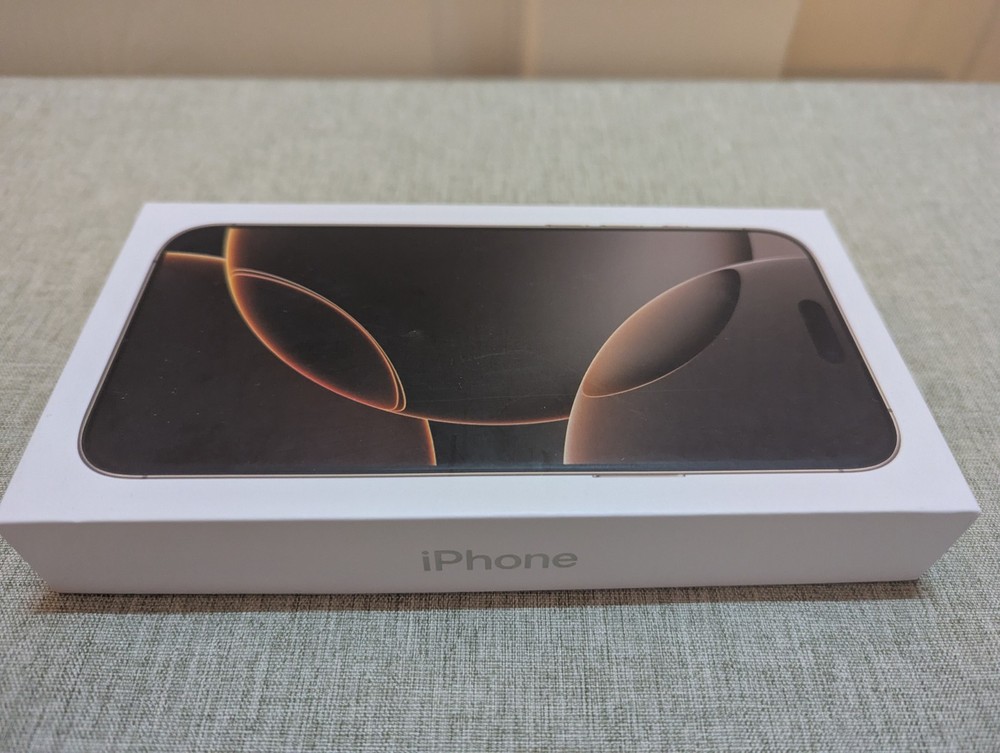 Apple iPhone 16 Pro Max 1TB Desert Titanium 97% Battery Excellent Complete w/Box