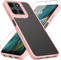 Motorola Moto G 5G 2025/2026 & Moto G Play 2026 Case with Tempered Glass Protect