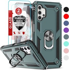 Samsung Galaxy A32 5G Case 6.5 Inch Shockproof TPU Bumper Protective Black Cover