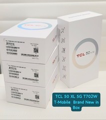 TCL 50 XL 5G T702W 128GB 50MP 6.7″ Display Smartphone, Gray (for T-Mobile Only)