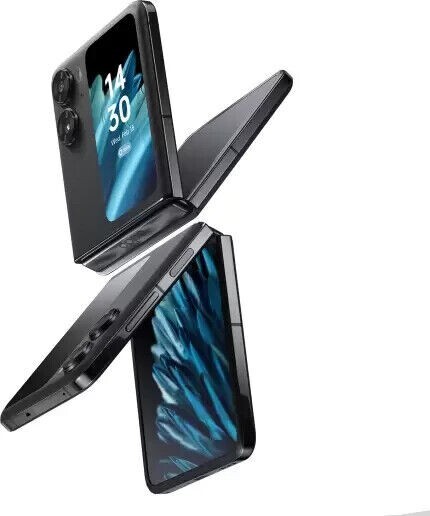 OPPO FIND N2 FLIP 5G-FACTORY UNLOCKED DUAL SIM-8GB RAM-FOLDABLE-GLOBAL-BLACK