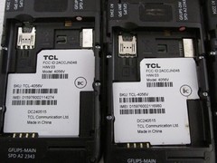 LOT OF 3 X TCL Flip Pro 4G LTE Basic Flip VERIZON Unlocked GRAY (4056V)