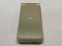 SHARP 601SH AQUOS KEITAI 2 Gold Unlocked Android Flip Feature Phone Tested