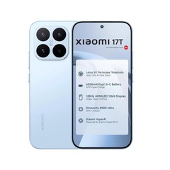 Xiaomi 17T 5G ( Blue, 12GB-256GB) Dimensity 8500-Ultra NFC eSim Global Version.