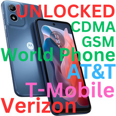 UNLOCKED NEW MOTO G PLAY 5G 2024 6.5″ CDMA GSM LTE 64GB ANDROID 14 SMARTPHONE