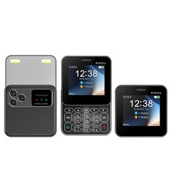 SERVO R18 Pro Mini Phone 2.4″ Rotating Screen Dual SIM 2G GSM Flashlight Radio