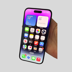 Apple iPhone 14 Pro 128GB Purple Factory Unlocked 81% Battery w/ Box