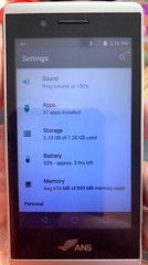 ANS UL40 4G LTE 8GB Basic Android Smartphone Network Locked TESTED & VIDEO
