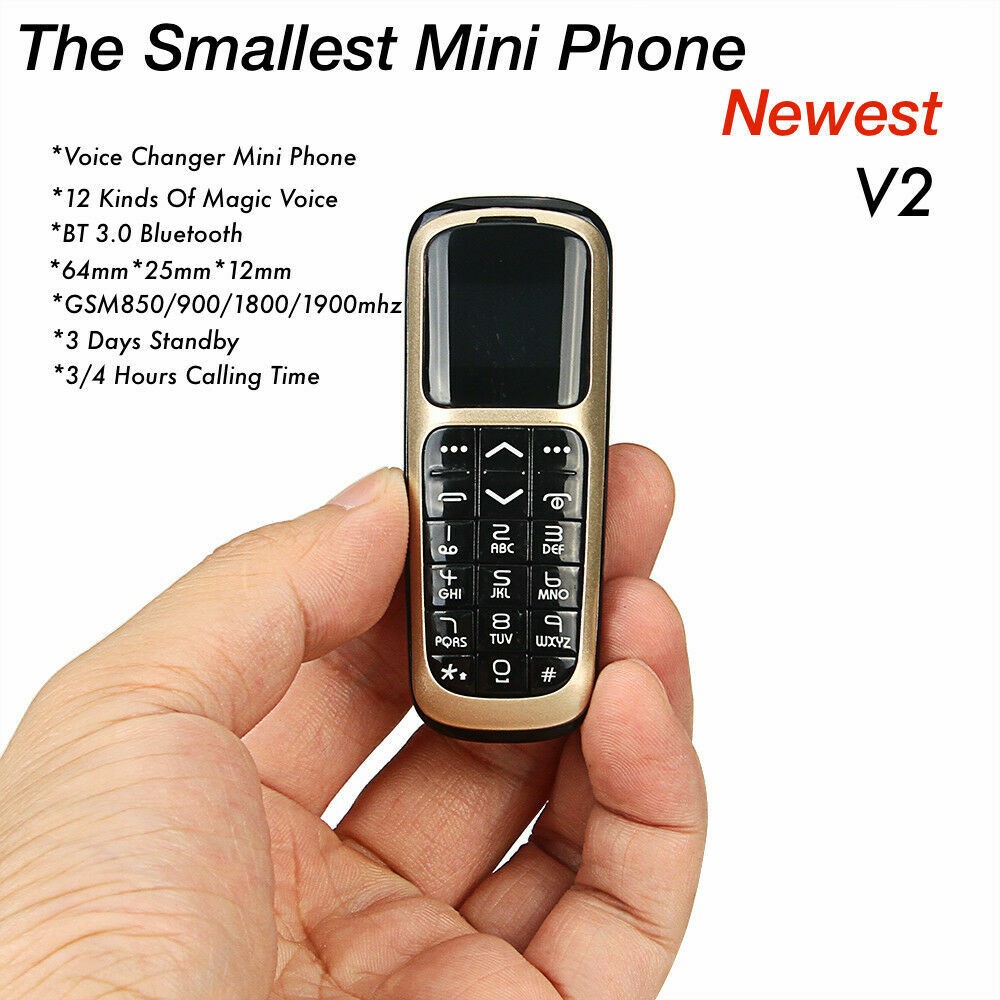 Original Long-CZ V2 Bluetooth Mini Magic Voice Mobile Phones Bluetooth Dialer