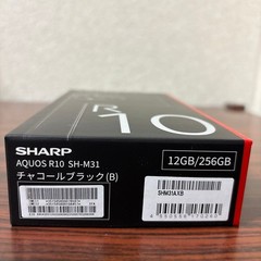 AQUOS R10 SH-M31 256GB 12GB RAM Factory Unlocked Dual SIM BLACK Japan New