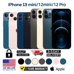 🔥🔥 New Apple iPhone 13 Mini /12 Mini /12 Pro Unlocked All Memory & Carrier