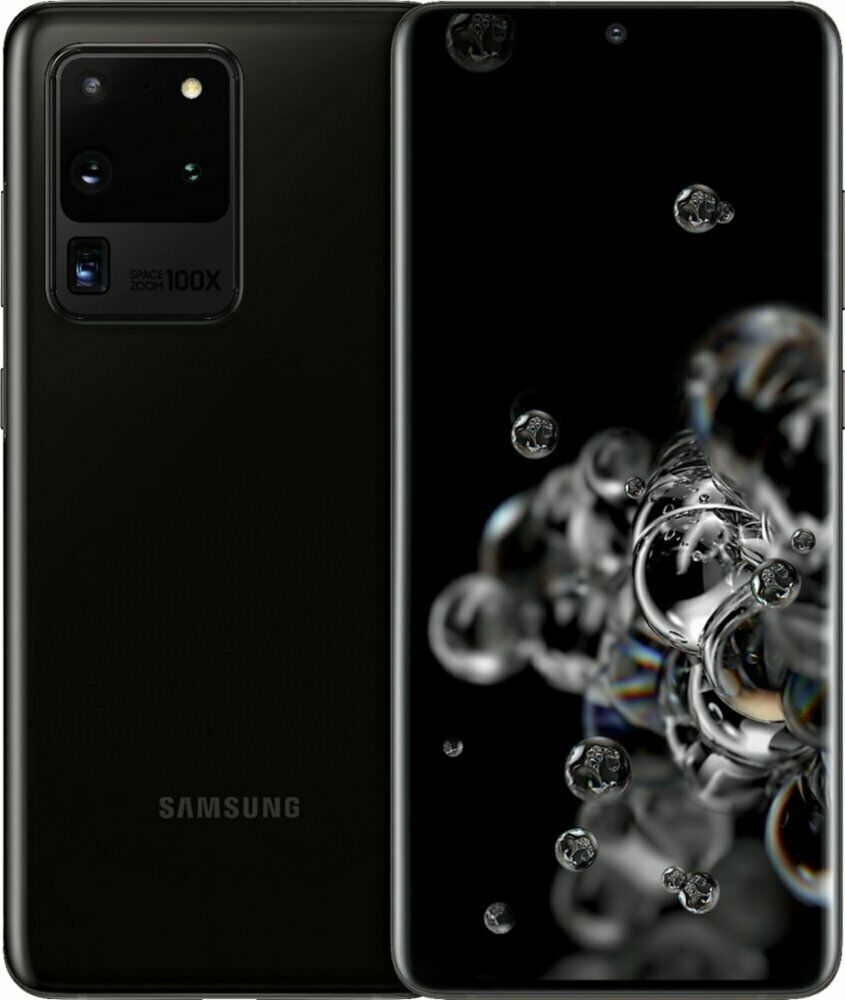 Samsung Galaxy S20 Ultra 5G SM-G988U1 128GB Factory Unlocked All Carriers Color