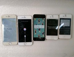 Apple iPhone Lot Parts Or Repair Model #’s A1549, A1349, A1387, A1456, A1633