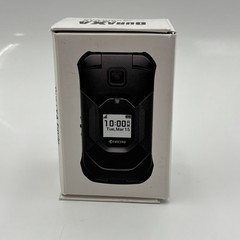 Kyocera DuraXA Equip 4G LTE 16GB Flip Phone Black Unlocked New Open Box