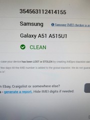 Samsung Galaxy A51 – 128 GB – Prism Crush Black Carrier Unknown