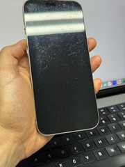 Apple iPhone 16 Pro Max Factory Unlocked 256GB Natural Titanium (Scratches) 4649