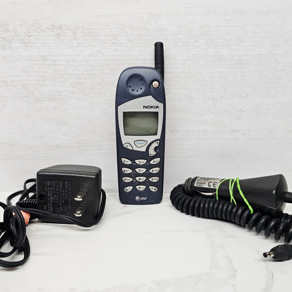 Nokia 5165 Digital Cellular Phone W/ Battery + Chargers NOT TESTED
