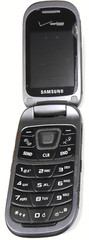 Samsung Convoy 3 III SCH-U680 – Metallic Gray ( Verizon ) Cellular Flip Phone