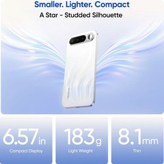 realme 16 5G (Black, 256 GB 8GB RAM) Dimensity 6400 Turbo 6.57″ Gobal Version