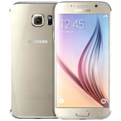 Samsung Galaxy S6 SM-G920A 32GB AT&T Unlocked (Gold) Smartphone – Excellent US