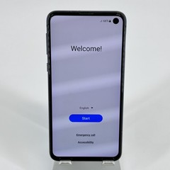 Samsung Galaxy S10e Prism Blue 128GB Unlocked – Light Burn-In – Good Condition