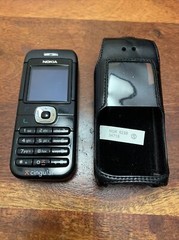 Used & Untested – Nokia Model 6030 Type RM-75 Black For Parts or Repair (CC)
