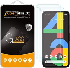 2 Pack Tempered Glass Screen Protectors for Google Pixel 4a, 0.32mm, Bubble Free