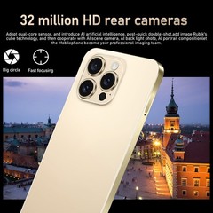 2024 NEW Android Smartphone i16 Pro Max Unlocked 128GB Dual SIM 5G Mobile Phone
