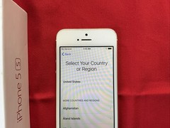 Apple iPhone 5s 16GB Gold W/Box AS IS