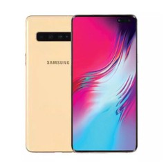 Samsung Galaxy S10 5G SM-G977B 512GB Factory Unlocked GOLD Smartphone-OPEN BOX