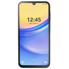 Samsung STSAS156VC64PWP Straight Talk Galaxy A15, 64GB, 5G, Black – Prepaid