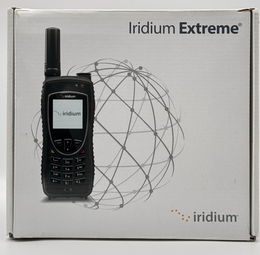 Iridium Satellite Smart Phone NEW 9575 Complete Kit – SIM Card Included