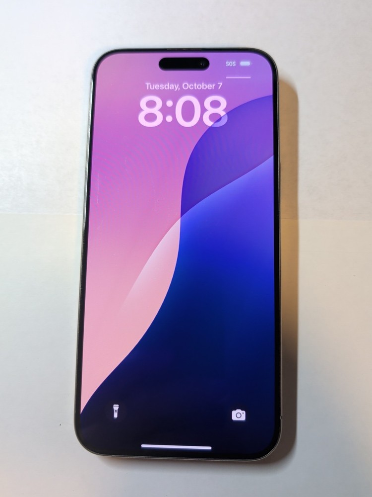Apple iPhone 15 Pro Max – 256 GB – Natural Titanium (Unlocked)