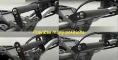 For Universal off-road motorcycle Phone GPS Navigation Bracket Mount Holder Bar