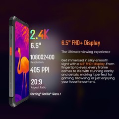 Blackview BV8900 Rugged Smartphone Thermal Image Camera 16GB+256GB 10000mAh 64MP
