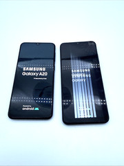 Lot Of (2) Two – One Samsung Galaxy A20 + One Another Samsung For Parts READ