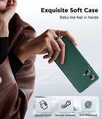 For Motorola Moto Edge 2024 Case With Anti-Scratch & Liquid Silicone Shockproof
