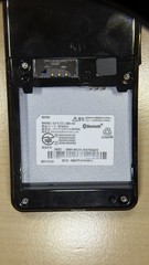 SoftBank Japan Samsung 821SC Black Flip Phone Battery Issue*READ*