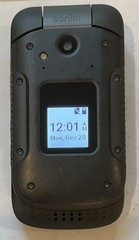 NICE USED GSM VERIZON ONLY SONIM XP3 XP3800 4G LTE RUGGED FLIP PHONE