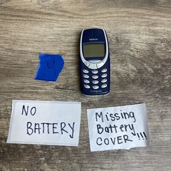 Nokia 3390 Blue LCD Screen Numeric keyboard Single-SIM Cingular Cellular Phone