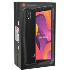 New Maxwest Nitro 55Q 16GB Black (GSM Unlocked) Dual SIM Smartphone – K8460