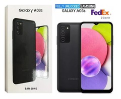 NEW Samsung Galaxy A03s 32GB GSM/CDMA Unlocked Android Smartphone – Black