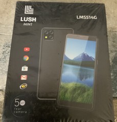 🌀 Lush Mint – LM5514G – 4GB – Black 5.5” (Unlocked) Dual SIM (Black)🆕
