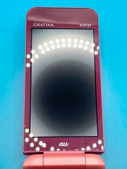 KYOCERA GRATINA KYF37 Android Flip Phone Pink Unlocked From Japan