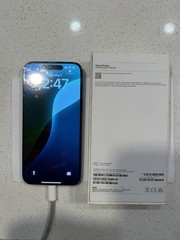 iPhone 15 Pro Max 256GB Blue Titanium – Factory Unlocked – Excellent –Clean IMEI