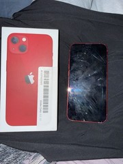 Apple iPhone 13 Red 256GB A15 Bionic 12MP iOS Unlocked A2482 MLN03LL/A