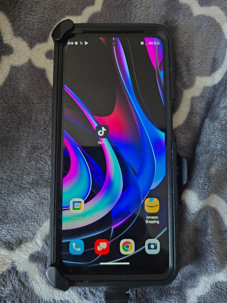 Phone with tiktok